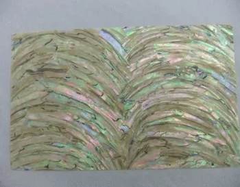 1 buc naturale fan model Perla coajă de hârtie,decora Inlay material 140mmx240mm