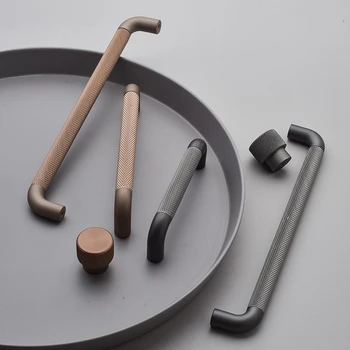 Stilul Industrial Dulap Mânere Minimalist Modern, de Lux Lumina Mult Bucătărie Sertar Butoane de Cabinet Mânere pentru Mobilier