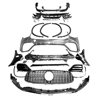 Full Body Kit Pentru Benz GLC Clasa X253 GLC200 GLC250 GLC300 AMG Line 20-22 Upgrade la GLC63S Stil Bara Fata Spate Buza Difuzor