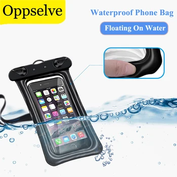 Clar Plutitoare Impermeabil Husă de Telefon Mobil, Telefon Protector Subacvatice Sac Uscat Pentru iPhone 14 13 12 Pro Pentru Plajă Piscină de Înot