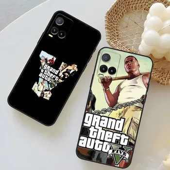 Master Grand Theft Auto GTA Telefon Caz Pentru VIVO Y31 IQOO 9 U5 U5x V23 Y31s Y76 X60 X70 Pro Plus Telefoon Acoperi
