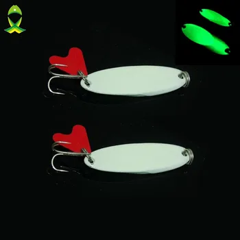 JSM 10buc/lot Luminos metal Momeli de Pescuit Momeală Artificială cu Înalte Cârlig Momeli Jigging Wobbler Nada de Pescuit 5g-40g