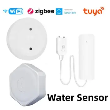 Tuya Zigbee, WIFI Imersie Senzor de Scurgeri de Apă Detector de Inundatie Senzor Rezervor de Apă de Scurgere Hidraulic de Alarmă Inteligent App de Viață de Monitorizare