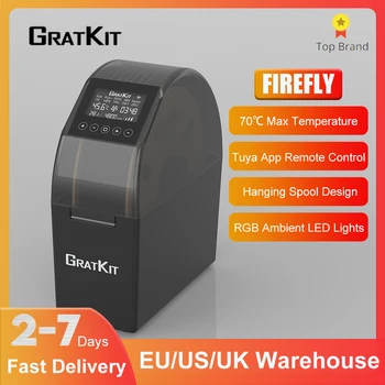 GratKit Firefly Imprimantă 3D cu Filament Cutie de Uscat LED Ecran Tactil 360 Surround de Încălzire Reglabil Uscător de Cutie Tuya APP Control de la Distanță