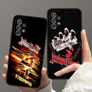 Trupa de Rock Judas Priest Caz de Telefon Pentru Samsung A13 A23 A51 A52 A53 A12 A50 A22 A33 A31 A40 A03S A21 A32 A81 A73 Capac de Silicon
