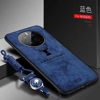 Pentru Realme GT5 Pro Caz de Lux PU Țesături Telefon Acoperă Pentru Realme GT 5 Pro 5G Silicon Moale Shell Capa Barei de protecție la Șocuri