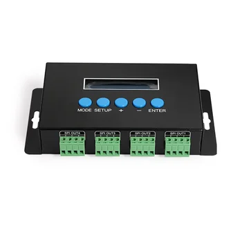 Ethernet-SPI/DMX pixel controler de lumină BC-204 Î. hr.-216 DC5V-24V Artnet Apă curentă Benzi Serie de Sprijin de Conducere IC Controller