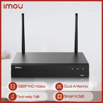 Dahua Imou Inteligent H. 265 Wireless 1080P NVR1104HS-W-S2 NVR1108HS-W-S2 4/8CH Wifi P2P Network Video Recorder ONVIF Două-mod de a Vorbi NVR