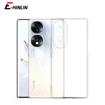 UltraThin Slim Clar de Protecție Moale TPU Caz Pentru HuaWei Honor 90 80 70 60 Pro Plus SE Silicon Înapoi Capacul Telefonului