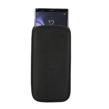 pentru HTC Wildfire E3 lite (2023) Husă de Caz Neopren rezistent la Șocuri Ciorap Cover - Negru