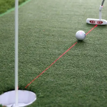 Crosa de Golf Laser Pointer Pune Formare Sida Scop Corector Golf Practică Instrument de Linie de Crosa Scopul de a Pune Practicanta 골프 용품