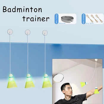 Badminton Formatori Întinde Profesionale Badminton Mașină Robot Racheta de Formare Sport de Auto-studiu de Formare Practică Accesorii