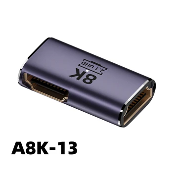 Compatibil HDMI de sex Masculin La Feminin Adaptor 48mbps (mb/s) Compatibil Multifuncțional Durabil Ușor De Utilizat de Cablu Digital 8k Cot