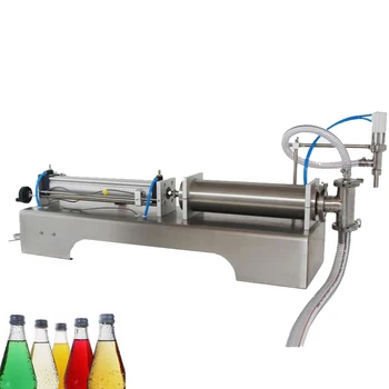 Orizontale de Lichid de Umplere masini Automate Pneumatice Cantitative Mașină de Distribuire Cosmetice Ulei de Băutură 100-1000ML