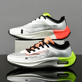 Unisex Moda Adidași Bărbați Dantela-Up Rotund Toe Amortizare Pantofi de Alergare pentru Femei Trainer Cursa Respirabil Pereche tenisi 46