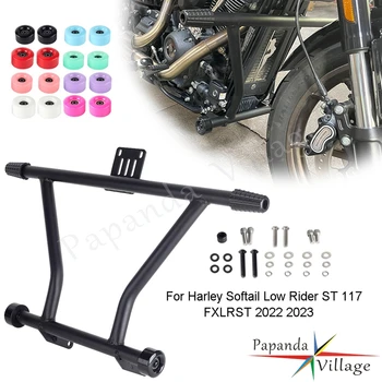 Pentru Harley Softail Low Rider ST 117 FXLRST 2022 2023 Motor de Paza prima Autostrada Peg Mare 2 Pas de Accident de Bara de Protecție Crash Cage