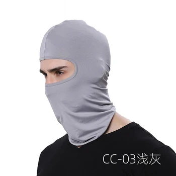 Ieftine Răcire Vara Pălării O Gaura Masca UV Protector Motor de Schi Bărbați Femei Balaclava