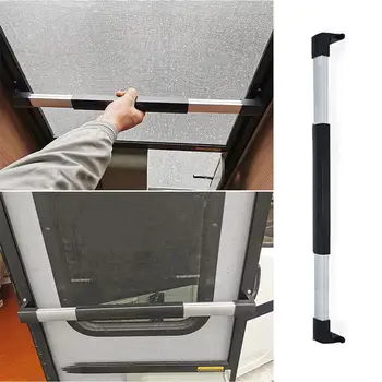 Reglabil RV Ușă Ecran Bara Transversală Non-Alunecare RV Ecran Mânerul Ușii Apuca Bar Robust Asigura Prindere Pentru Rulote și Autorulote Rulote