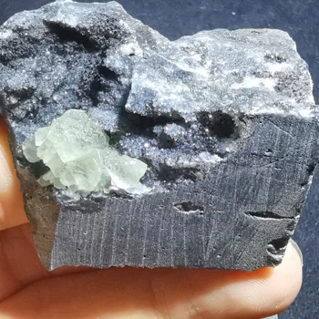 31.2 gNatural rare fluorit verde cuarț de cristal mineral cluster de energie de vindecare piatra decorativa specimen