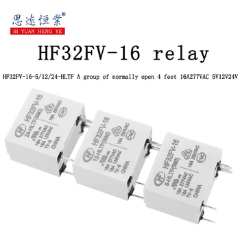 5PCS Hongfa Releu HF32FV-16-5/12/24-HLTF 4-pin sensibil un grup de normal deschis subminiaturale