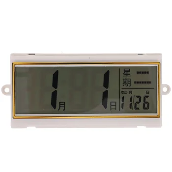 Digital Ceas De Perete Ceas De Temperatura Digital Seniori Perpetual Ceasuri De Plastic Electronic De Perete Cu Alarma
