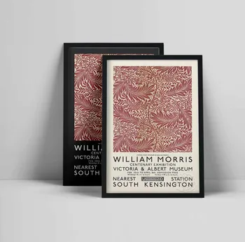William Morris poster, William Morris Expoziție de postere, model Floare, Floare poster, Art Printi Matisie poster