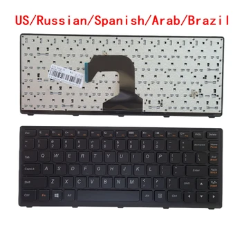 Noi NE rusă spaniolă Arabă Brazilia Tastatura Laptop Pentru Lenovo Ideapad S300 S400 S405 Notebook PC Înlocuire