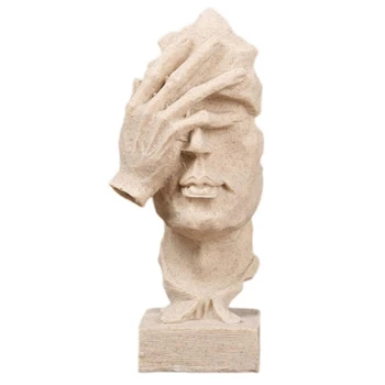 Statuia Nu Se Uita Abstract Masca De Arte Statuie Moderne Se Potrivesc Pentru Pasionații De Artă 1 Bucata