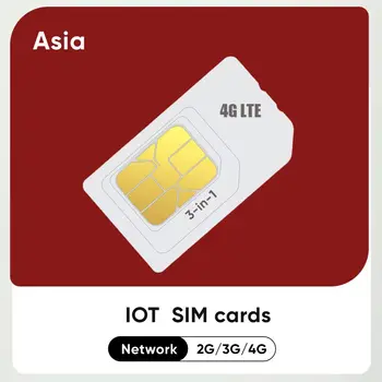 4G LTE Date 12Gb Generic Țări din Asia Io Aplicabile Camera Dispozitiv de Urmărire M2M Cartela SIM Monitor, Router, Gateway Utilizare