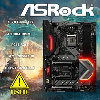 Folosit ASRock Z370 Professional Gaming i7 LGA 1151 Z370 HDMI, SATA 6Gb/s USB 3.1 ATX Placa de baza Intel
