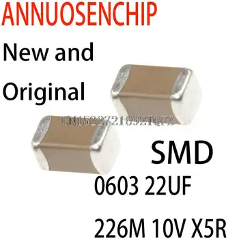 100BUC Noi și Originale chip condensator Ceramic SMD 0603 22UF valoare de 226 mn 10V X5R
