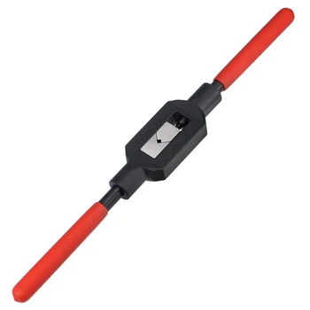 1 Bucata Robinet Reglabil Mâner Cheie Black & Red Oțel Pentru 1/4-3/4Inch (UNC/UNF) / Metric M5-M20 Robinete