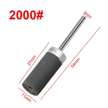 Pentru Oglinda Lustruit Metal Șmirghel Stick Cap de Slefuire Instrument de Putere rectificator 12mm Diametru 1BUC P2000-P3000