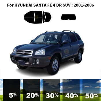 Structuri nanoceramics masina UV Fereastră Tentă Kit Fereastră de Film Auto Pentru HYUNDAI SANTA FE 4 DR SUV 2001-2006