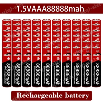 88888 MAh de Mare Capacitate, Clasa AAA Baterie Reîncărcabilă, Original 1.5 V, Potrivit pentru Lumini cu LED-uri, Jucarii, MP3, și Alte Dispozitive