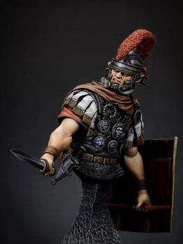 1/10 Roman Centrion AD războinic cu scut bust jucărie Rășină Model in Miniatura Kit unassembly Nevopsite