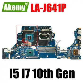 LA-J641P pentru HP Pavilion Jocuri 15-DK15t-DK Placa de baza Laptop cu i5-10300H i7-10750H CPU GTX1650 GTX1650TI 4G GPU 100%Testat