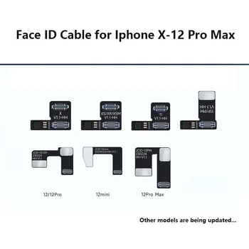 5pcs JC Non-îndepărtare Față ID-ul de Reparații FPC Cablu Flex pentru IPhone X-12 Confrunta cu Probleme de IDENTITATE, Fără a Lipit Fața Id-ul DOT-Proiector Fix