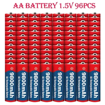 AAbattery100% Original 2023New de Înaltă Calitate de 1,5 V 9800mAh Reîncărcabilă Baterie AA pentru Lumina Led-uri aparat de Fotografiat de Jucărie Microfon Baterie