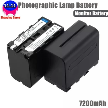Noi 7200mAh NP-F970 NPF-960 Fotografice Baterie Lampă LED Pentru Video Monitor Baterie Yongnuo Fotografie lumina Baterie
