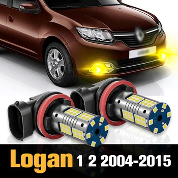 2 buc Canbus LED Lumina de Ceață Lampa de Accesorii Pentru Renault Logan 1 2 2004-2015 2005 2006 2007 2008 2009 2010 2011 2012 2013 2014