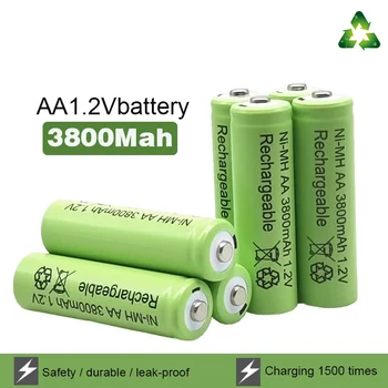 3800mAh AA 1.2 V Acumulator Ni-MH Baterie Reîncărcabilă pentru Control de la Distanță Jucărie Acumulatori AA 1.2 v 3800mah Baterie