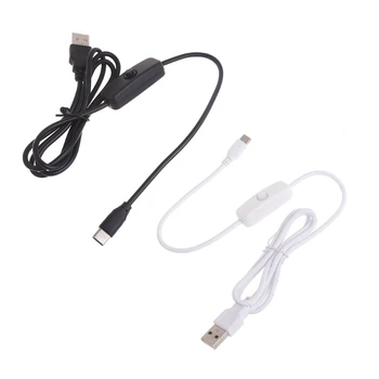 Cablu USB withSwitch de Tip C USB2.0 Adaptor de Cablu 5V3A Type C la USB UN Cablu forRaspberryPi 4B hub-uri