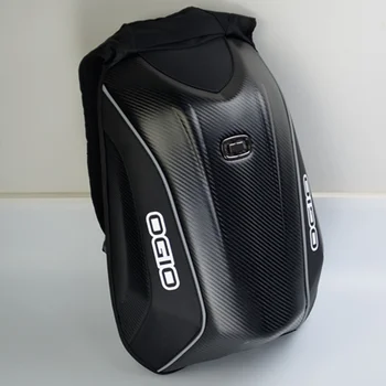 Noi Sosiri OGIO Mach 5 Cavaler Rucsac Impermeabil Motocross rucsac, geanta de calculator Multifuncțional fibra de carbon coajă Tare
