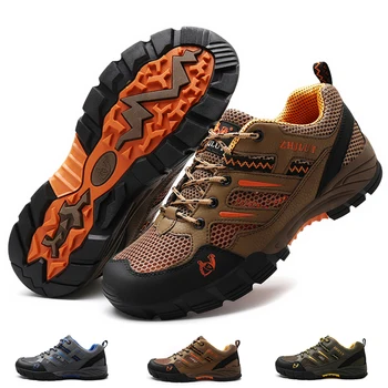 Impermeabil Drumeții Pantofi Bărbați În Aer Liber De Vară Bocanci Trekking Pantofi Respirabil, Confortabil De Mers Pe Jos De Vânătoare Tactice Adidași