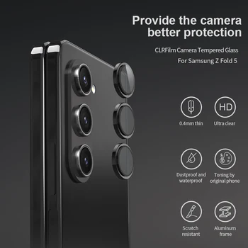 Pentru Samsung Z Fold 5 Camera Sticla Nillkin Tempered Glass Obiectiv Spate HD Camerei de Protecție Ecran Protector pentru Samsung Z Fold 5 5G