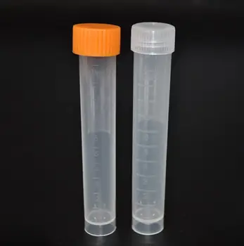 10ml Plastic Congelate Eprubete Flacon Cu Sigiliu Capac Recipient Pentru Laborator Școlar oferta Educațională LX1242