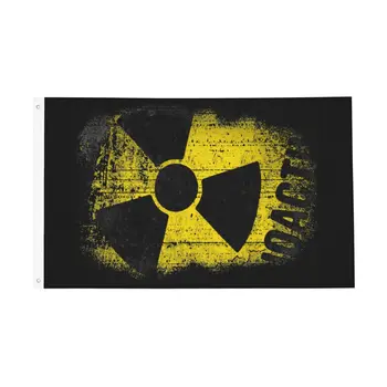 Cernobîl hai Să Radioactive Pavilion Dublă față-Verso Banner Radiații Nucleare Rusia Poliester Acasă Camera de Camin de Perete Decor 90x150cm